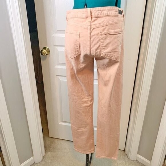 Paige Skyline Mid RiseAnkle Peg Skinny Jeans - Picture 6 of 12